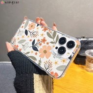 For Huawei Nova Y90 Y72 Y70 Plus Y61 6 SE 5 Pro 5T 4 4e 3 3i 2s Phone Case Korean Style Cute Flower 