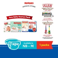 Huggies Newborn baby (NB / S) Diapers - Dry / AirSoft / Naturemade / Skin Perfect (x1 pack)