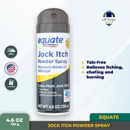 Equate Jock Itch Relief Powder Spray Antifungal, 4.6 oz
