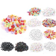 1 Pound Alphabet Round Letter Beads DIY Craft Materials