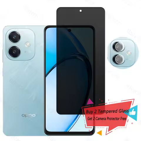 Privacy Tempered Glass For Oppo A60 5G Privacy Screen Protector For Oppo A60 5G Glass Tempered Glass