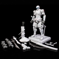 JIWAN Model PS001 Storm Shadow White Ghost Action Figures Snake Eyes GI JOE Assembly Model Kit Plast