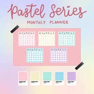 PLANNER SERIES: PASTEL - MONTHLY PLANNER