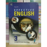 EFFECTIVE ENGLISH 3 for Grade 3of Junior High Schools