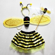 Xunqi Halloween Angel Wings Headband Set Beetle Beetle Wings Bee Wings Headband