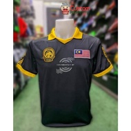 Jersey Harimau Malaya Retro 2023 Collar Custom Name Baju Jersi Kids Desawa Retro Jersey Football Custom Name and Number Baju Lelaki Berkolar Viral Tshirt Oversize Plus Size Puith