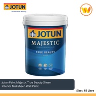[Colours] 15Litre Jotun Paint Majestic True Beauty Sheen 15L (Interior Wall Paint Shining) Cat Dindi
