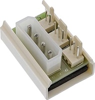 InLine Fan Power Adapter Board, 1x 13.34 cm (5.25 Inches) to 2x Fans