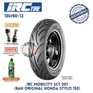 IRC SCT 001 Honda Stylo Tire 160 130/80-12 Ring 12 130/80 Tubeless Tubeless