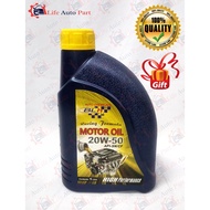 (FREE GIFT) BLH 20W50 (20W-50) Top Up Engine Oil 1L (Minyak Hitam Tambah Kereta)