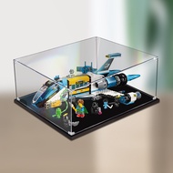 [Transparent Display Box] Acrylic Display Box Suitable for Lego 71460 Mr. Oz Big Empty Bus Figure St
