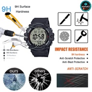 Casio AE-1500WH Series 9H Watch Tempered Glass Screen Protector AE-1500WH AE1500WH Cover Anti-Scratc