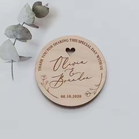 Personalized Wedding Favor Magnet, Wedding favor , Bride Groom Wedding Gift, Save the Date