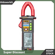 [kidsworld1.sg] Smart Voice Clamp Meter 6000 Counts Digital Clamp Mulitimeter Auto Ranging Ohm Volt 