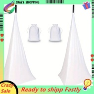 Speaker Stand Cover-Dj Speaker Covers Stretchable Tripod Stand Skirt Flexible Height Adjustment for 