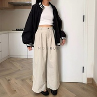 MONRUE Fargo Basic Wide Pants