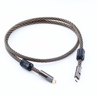 進口線材 發燒USB線A-C【M57】日本 佳耐美 電腦解碼器連接線type