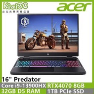 奇異果3C ACER PHN16-71-931B(i9-13900HX/RTX4070/16)