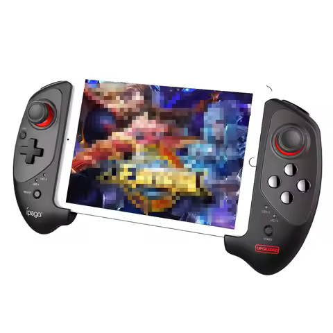 IPEGA Red Bat PG-9083S Retractable Wireless Gamepad for Android/iOS, Smart TV, NS with Custom Button