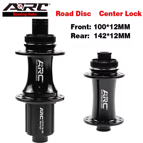 ARC Disc Brake Road Hub Front 12x100mm Rear 12x142mm Center Lock Sealed Bearing Hub 4 Pawls For HG 8