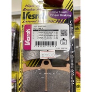 Vesrah sintered front brake pad MT09/MT07/R6