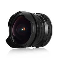 Andoer 7.5mm F2.8 Manual Focus Fisheye Lens 180° Ultra Wide Angle Large Aperture E-Mount Compatible 