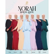 Norah Babydoll Kurung | Kurung Peplum Babydoll | Baju Raya ibu Mengandung | Ibu preggy | Baju Raya 2