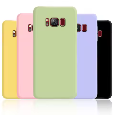 Liquid Silicone Protective Case For Samsung Galaxy S8 S9 S10 S10e S20 fe Note 8 9 10 Plus Note 20 Ul