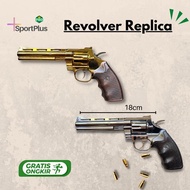 See Ever -  REPLIKA PISTOL MINIATUR PHYTON SOLID METAL MAINAN PAJANGAN KOLEKSI TERBARU 2024