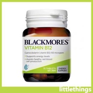 BLACKMORES - 維他命B12 100mcg (EXP 2026) 75粒 [平行進口]