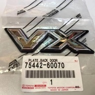 Emblem Vx Trunk Back Door Landcruiser 80 Vx80 Lc80 Manual