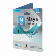 Autodesk Maya 1-Year Subscription (Own Email Activation) | Official 3D Software License