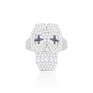 APM Monaco skull element design ring female fashion personality index finger jewelry design ring