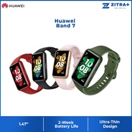 Huawei Band 7 | Automatic SpO2 | 2-week Battery Life | 96 Workout Modes | Stress Monitoring | 5 ATM 