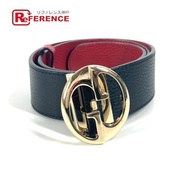 GUCCI 雙 G 標誌扣皮帶