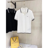 Prada Lapel Triangle Half Shirt prada prada prada Standard Sleeve polo Sweatshirt ss Short Sleeve pr