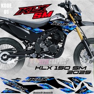 01 STRIPING STICKER KLX 150 SM-STRIPING STICKER KLX 150 SM