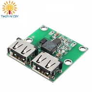 9/12/24v to 5v 3A Dual USB DC-DC Step-Down Conveter Charger