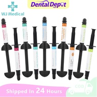 A1 A2 A3 A3.5 B1Dental Syringe Composite Curing Light Resin Dentist Materials Light Curing Resin Sha