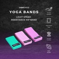 LIGHTSPEED RESISTANCE HIP BAND YOGA RUBBER/ ELASTIC/