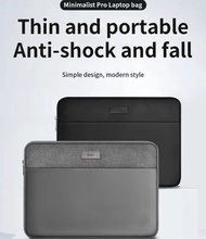 ของแท้100% WiWU Minimalist Sleeve กระเป๋าแล็ปท็อป ซองใส่โน๊ตบุ๊ค คุณภาพดี ผ้ากันน้ำได้ น้ำหนักเบาไซต์ 13-15.6นิ้่ว
