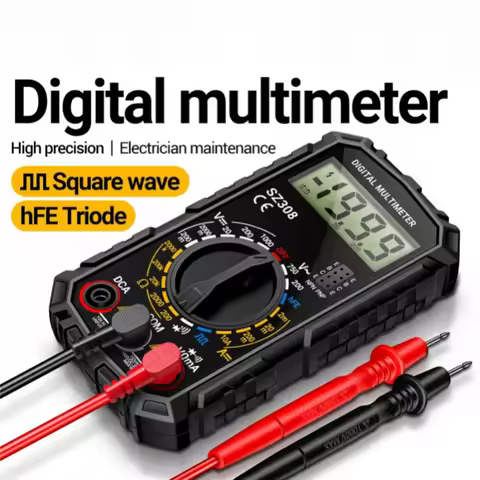 2026 SZ308 1999 Count Digital Multimeter AC/DC High-Precision Multi-function Voltage Current Resista