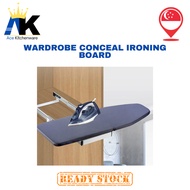 Extendable Iron Board For Wardrobe