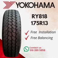 17513C 175-13C 175R13C 17513C YOKOHAMA BLUEARTH RY818 VAN Tyre Tire  (FREE INSTALLATION)