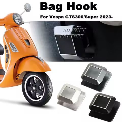 Motorcycle 3 Color Hook Anti-wear CNC Aluminum Hook Helmet Bag Universal For Vespa GTS 300 Super GTS