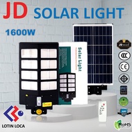 ไฟถนนโซล่าเซลล์ JD Solar lights โคมไฟโซล่าเซล 2000W หลอดไฟโซล่าเซล LED SMD พร้อมรีโมท รับประกัน 1 ปี JD ไฟสนามโซล่าเซล ไฟถนนโซล่าเซลล์