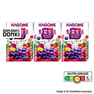 [DONKI]Kagome Yaisaisei 100 (Assorted Juice) 100ml x 3S