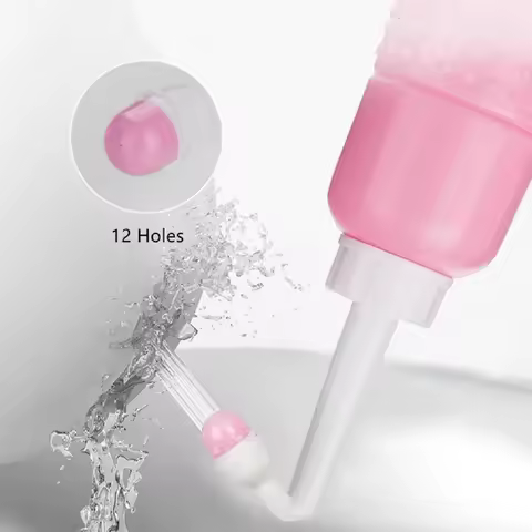 500ML Peri Bottle for Postpartum Care Feminine Hygiene MomWasher Portable Perineal Cleanser After Bi