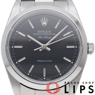 Rolex Air-King 14000M(K) Stainless Steel Men's Watch, Black, Refurbished, 2001 Model, Excellent Cond