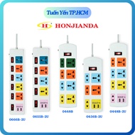 Honjianda 3300W multi-function power outlet with USB 0448B-2U, 0448B, AT0655B-2U, AT0666B-2U 3m cord